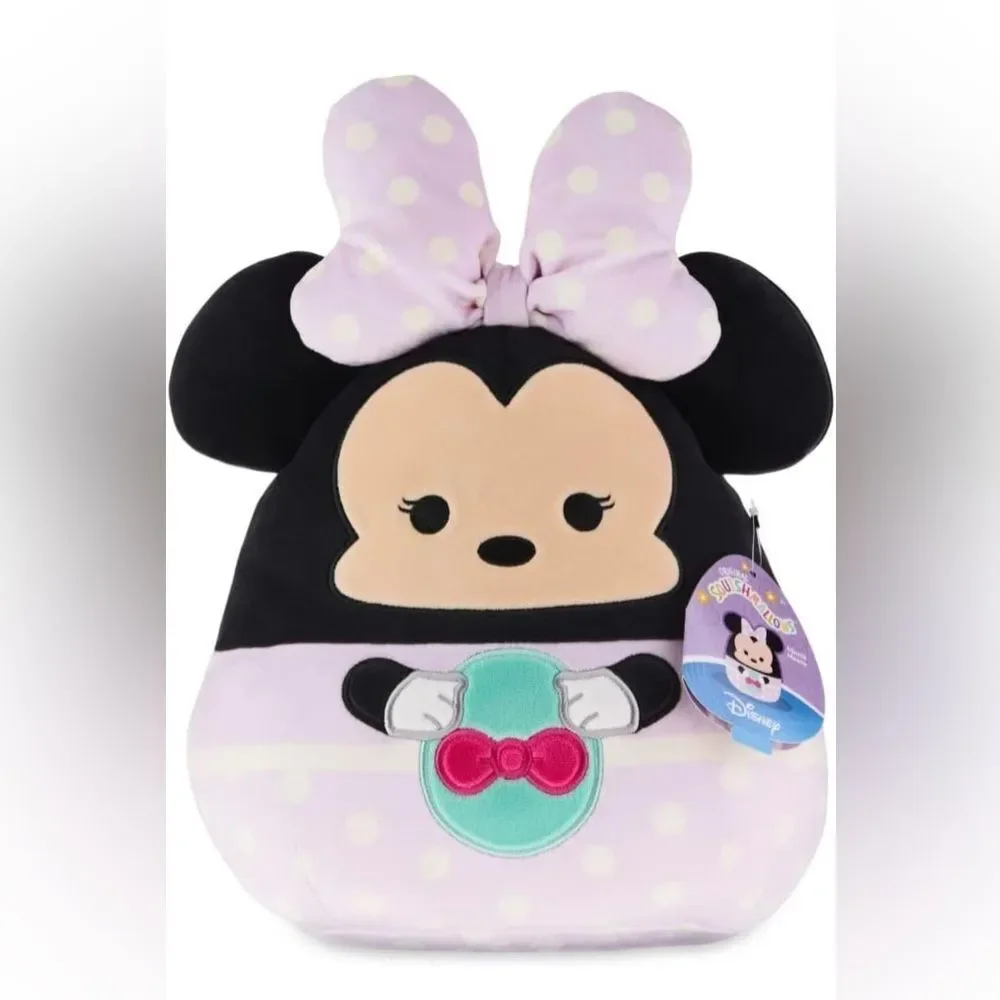 Disney Squishmallow 10” Minnie Mouse with Easter Egg. NWT